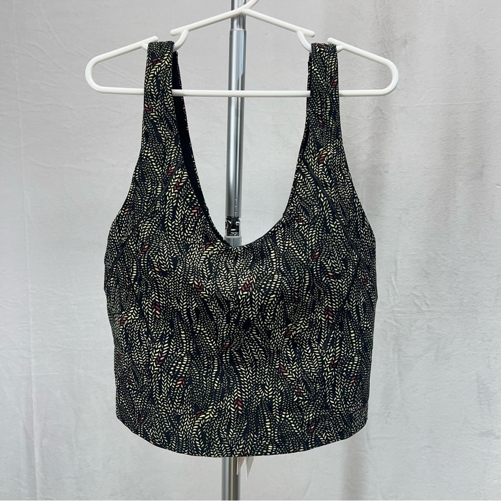 Calia Inspire scoop Black Serpent Print Scoop Neck Tank Bra‎
